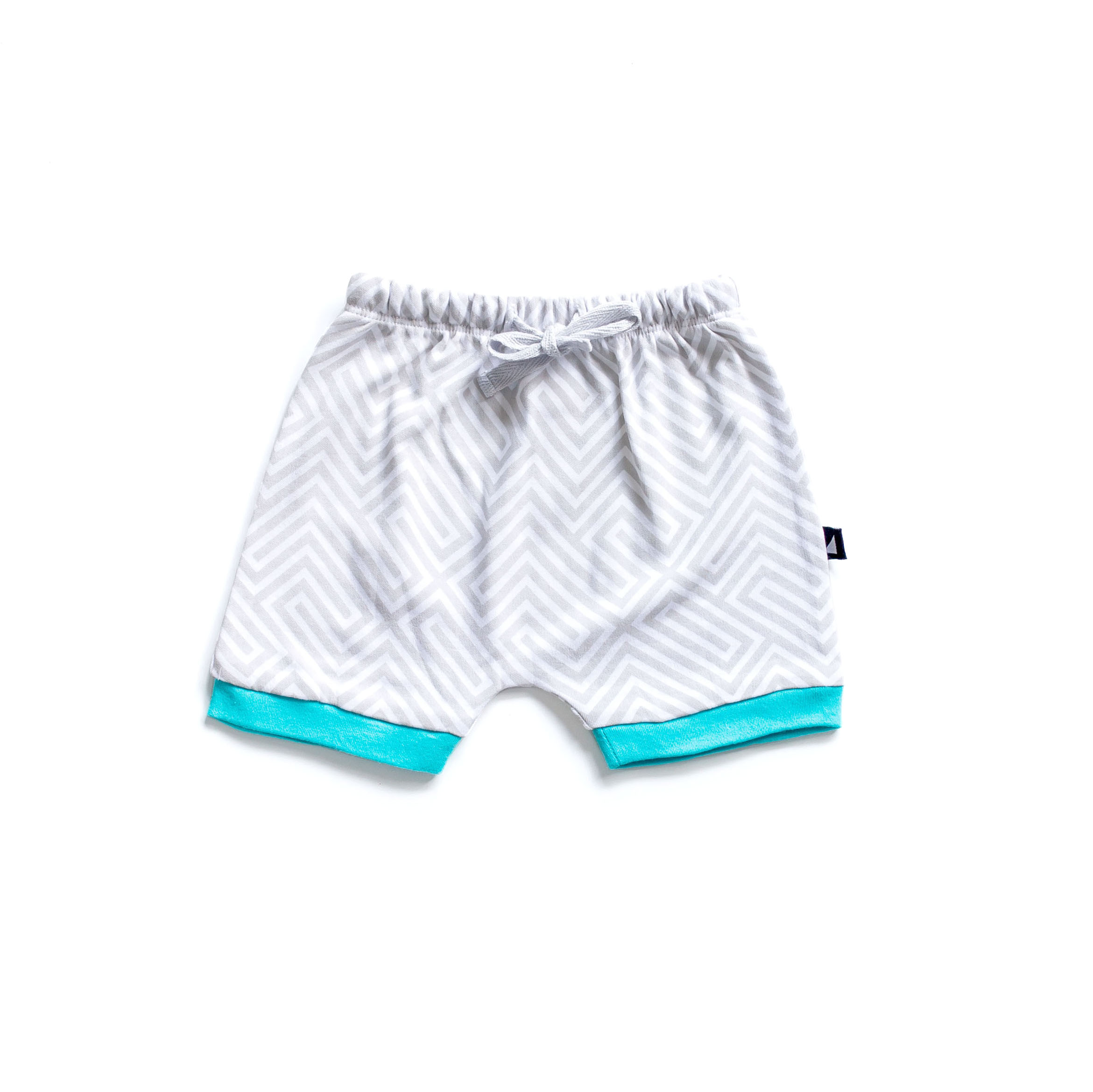 Anarkid Maze Relaxed Blue Grey Shorts